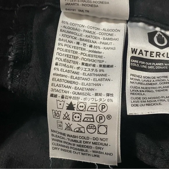 Levi’s 30 Black Mile High Super Skinny Jeans - Picture 12 of 13